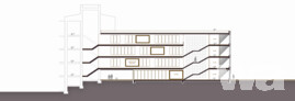 ﻿Erweiterung der Kaiserin-Theophanu-Schule | © 1. Preis AFF Ges. von Architekten mbH, Berlin | Topotek 1 GmbH, Berlin
