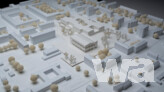 2. Preis: as-if Architekten, Berlin mit raumzeit Ges. von Architekten mbH, Berlin / Modellfoto: upup.berlin – Raschke & Alex GbR, Nutzungsrechte: GRUPPE PLANWERK GP Planwerk GmbH | nhst-architekten