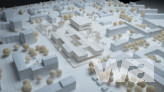 2. Preis: as-if Architekten, Berlin mit raumzeit Ges. von Architekten mbH, Berlin / Modellfoto: upup.berlin – Raschke & Alex GbR, Nutzungsrechte: GRUPPE PLANWERK GP Planwerk GmbH | nhst-architekten