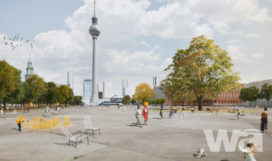 Rathaus- und Marx-Engels-Forum