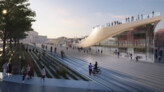 1. Preis / Gewinner: Zaha Hadid Architects, London / Visualisierung: © Frontop