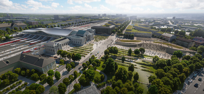 Redevelopment of the Vilnius railway station