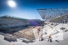 Neues SC Freiburg Stadion / Europa-Park Stadion - Baustelle Frühjahr 2020 | © HPP Architekten / Klaus Polkowski