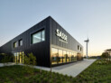 Neubau eines Bürogebäudes mit Lagerhalle von schultz sievers.architektur aus Bremerhaven, Foto: Archimage, Meike Hansen