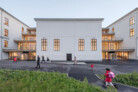 Volksschule und Neue Mittelschule unter Denkmalschutz in Leoben, Steiermark