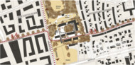 Grünstrukturplan (© SPP Sturm Peter + Partner Part GmbB, Christine Peter; TRR Landschaftsarchitekten Ritz und Ließmann PartG mbB, Wolfgang Ritz; Büro Müller-Rieger GmbH, Monika Müller-Rieger)