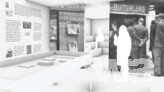 Perspektive 2 (© Studio Miessen Ausstellungsgestaltung / Helga Blocksdorf Architektin / Keller Damm Kollegen Landschaftsarchitekten / Studio Mahr Kommunikationsdesign)