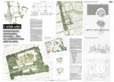 Präsentationsplan 1 (© Studio Miessen Ausstellungsgestaltung / Helga Blocksdorf Architektin / Keller Damm Kollegen Landschaftsarchitekten / Studio Mahr Kommunikationsdesign)
