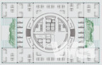 Finalist Ateliers Jean Nouvel, Paris Plan bureaux tete  M. 1:2.500