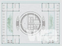 Finalist Ateliers Jean Nouvel, Paris Plan restaurant tete  M. 1:2.500