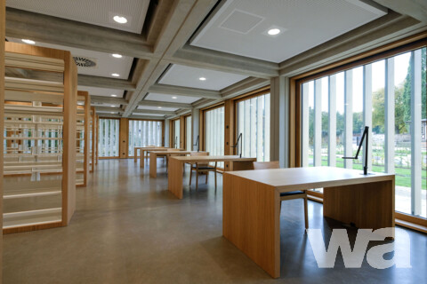 Bibliothek des Predigerseminars der Ev.-luth. Landeskirche Hannovers im Kloster Loccum | ©  Jens Schulze 