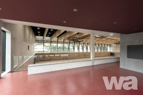Neubau Sporthalle  | © dasch zürn + partner | Fotograf: Bernhard Tränkle, ArchitekturImBild