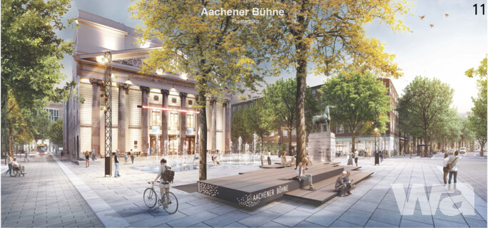 Umgestaltung Theaterplatz mit Kapuzinergraben und Theaterstraße bis Borngasse