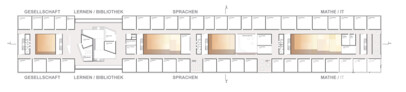 3.OG – 4. Preis BBS – Krug · Grossmann Architekten, München mit Hackl · Hofmann Landschaftsarchitekten, Eichstätt | © 3.OG – 4. Preis BBS – Krug · Grossmann Architekten, München mit Hackl · Hofmann Landschaftsarchitekten, Eichstätt