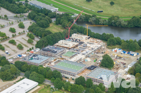 Gymnasium mit Dreifachturnhalle, Zweifachturnhalle und Freianlagen | © wa wettbewerbe aktuell