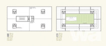 OG1 Einzelhandel/OG2+3 Büro – 3. Preis Steidle Architekten, München | © OG1 Einzelhandel/OG2+3 Büro – 3. Preis Steidle Architekten, München