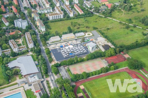 Zentrum für angewandte Sportwissenschaft und Technologie sowie Neubau einer Vierfachsporthalle | © wa wettbewerbe aktuell