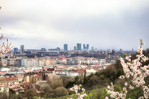 New mixed-use landmark in the neighborhood of Olbrachtova in Prague