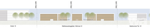 2. Preis: PSA Pfletscher und Steffan Achitekten + Ingenieure, München · Landschaftsarchitekt Dr. Matthias Kroitzsch, Gröbenzell