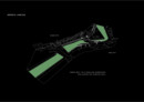 Eleftheria Square, Nikosia - Diagram Green Areas. Diagram: © Zaha Hadid Architects