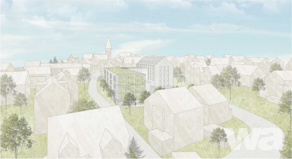 Neubau Wohnquartier für Senioren und Studierende am Standort Scharnhauser Straße