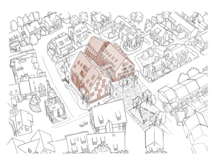 Neubau Wohnquartier für Senioren und Studierende am Standort Scharnhauser Straße