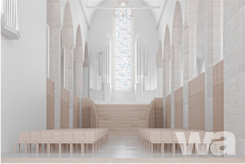 Gestaltung des Innenraumes der Augustinerkirche