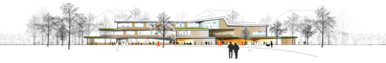 Ludwig-Weber-Schule | © 1. Preis: Behnisch Architekten, Stuttgart