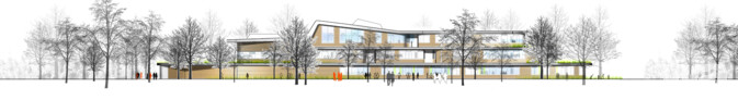 Ansicht Nord | © 1. Preis: Behnisch Architekten, Stuttgart