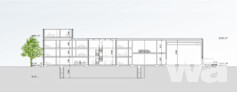 1. Preis Ingenhoven Architects, Düsseldorf, Querschnitt