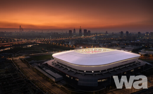 Pudong Soccer Arena/SAIC Motor Pudong Arena | ©  HPP Architekten / Foto: Terrence Zhang