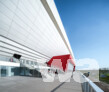 SAIC Motor Pudong Arena: Umlaufende Promenade | ©  HPP Architekten / Foto: Terrence Zhang