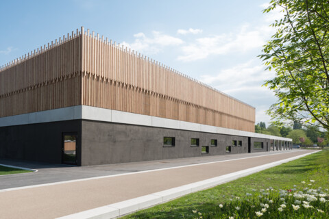 Sporthalle+ im Bürgerpark | © Marcus Ebener