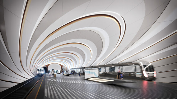 New Dnipro Metro stations
