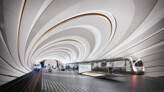 New Dnipro Metro stations | Zaha Hadid Architects, London | Render by ATCHAIN