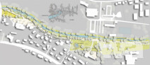 4. Preis Arbeitsgemeinschaft Elke Ukas Landschaftsarchitekten, Karlsruhe Kränzle+Fischer-Wasels Architekten, Karlsruhe, Dauernutzungskonzept Cappelrain