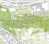 2. Preis  RMP Stephan Lenzen Landschaftsarchitekten, Bonn, Lageplan Dauernutzungskonzept Cappelrain