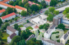 Stadtteilzentrum und Stöckener Markt - Luftaufnahme Augut 2021 | © wa wettbewerbe aktuell