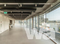 Neubau Kriminalabteilung Stadtpolizei Mühleweg: Cafeteria im Dachgeschoss | © Stadt Zürich Amt für Hochbauten/Fotografie: © Bruno Augsburger, Zürich