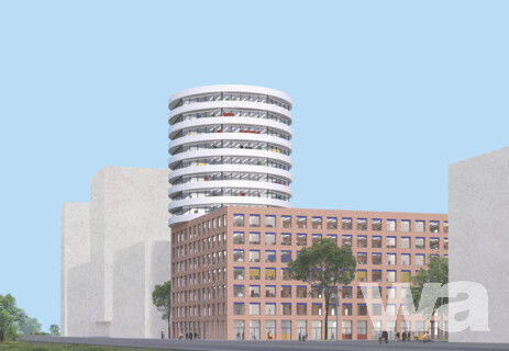 Neubau eines Bürogebäudes im Quartier Elbbrücken – Baufeld 101