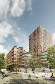 Neubau eines Bürogebäudes im Quartier Elbbrücken – Baufeld 101