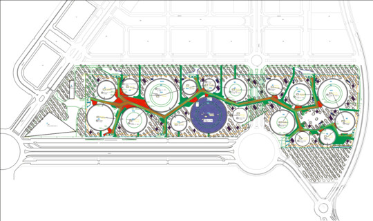 Gebäude für das Zivilgericht auf dem Justizgelände  | © Rahmenplan Frechilla & Lopez-Pelaez Arquitectos