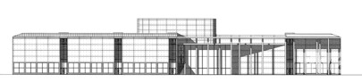 Nordansicht | © Stephan Braunfels Architekten, München