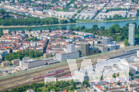 Technisches Rathaus Mannheim - Luftaufnahme 8/2021 | © wa wettbewerbe aktuell
