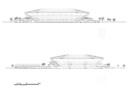 Pudong Arena - Schnitt | © HPP Architekten