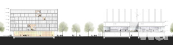 Schnitt AA | © Gerber Architekten GmbH, Dortmund