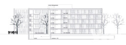 2. Preis Hausmann Architekten, Aachen, Schnitt a-a