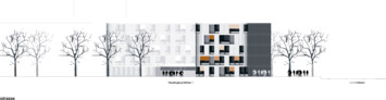 2. Preis Hausmann Architekten, Aachen, Ansicht Planstrasse