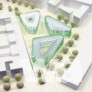 2. Preis Architektengemeinschaft Zimmermann, Dresden, Modellfoto StadtBauPlan GmbH, Darmstadt