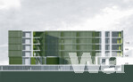 2. Preis Architektengemeinschaft Zimmermann, Dresden, Schnitt